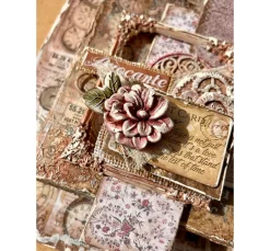 Stamperia Gießformen>Silikon Gießform "Brocante Antiques - Blumen und Ranken"