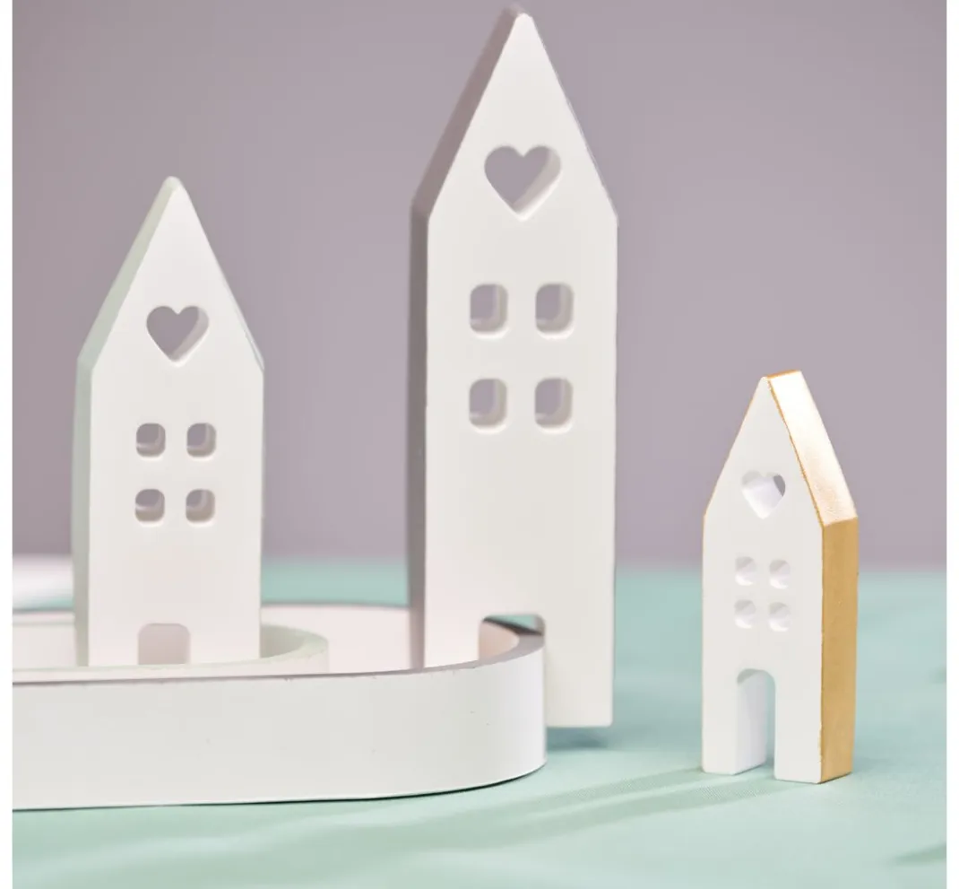 HobbyFun Gießformen>Silikon Gießform "Haus"