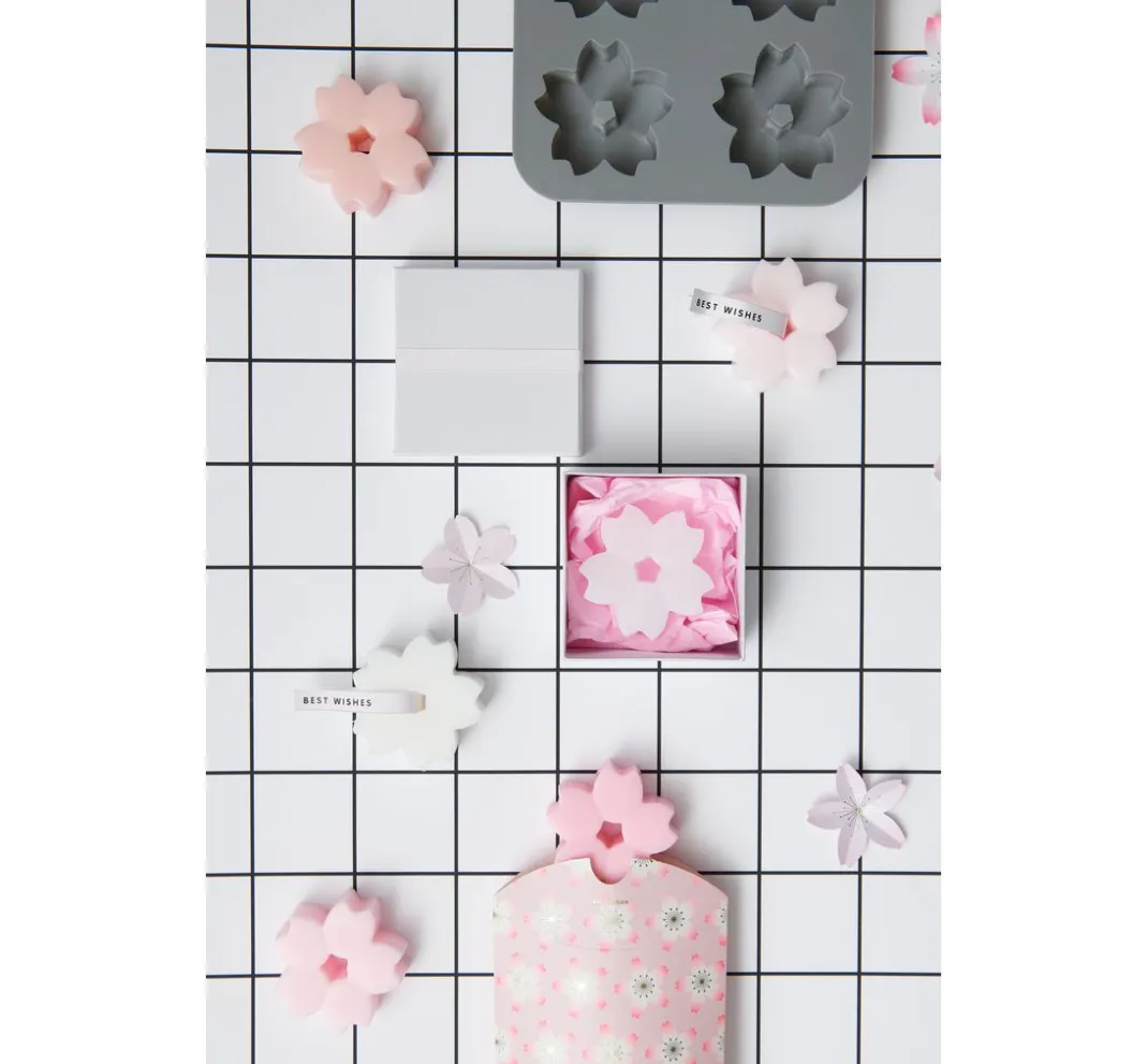 Rico Design Seifen-Design|Gießformen>Silikon Gießform "Kirschblüte"
