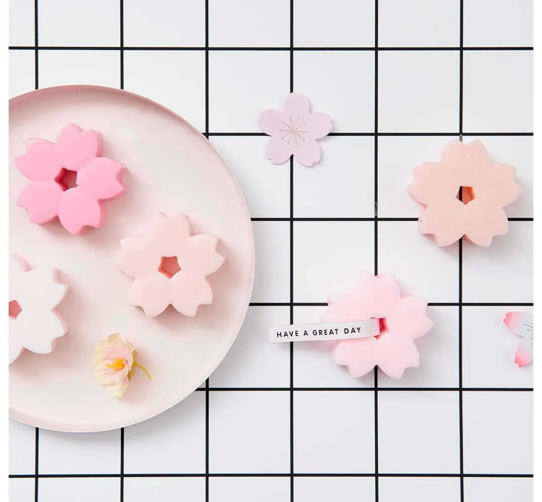 Rico Design Seifen-Design|Gießformen>Silikon Gießform "Kirschblüte"