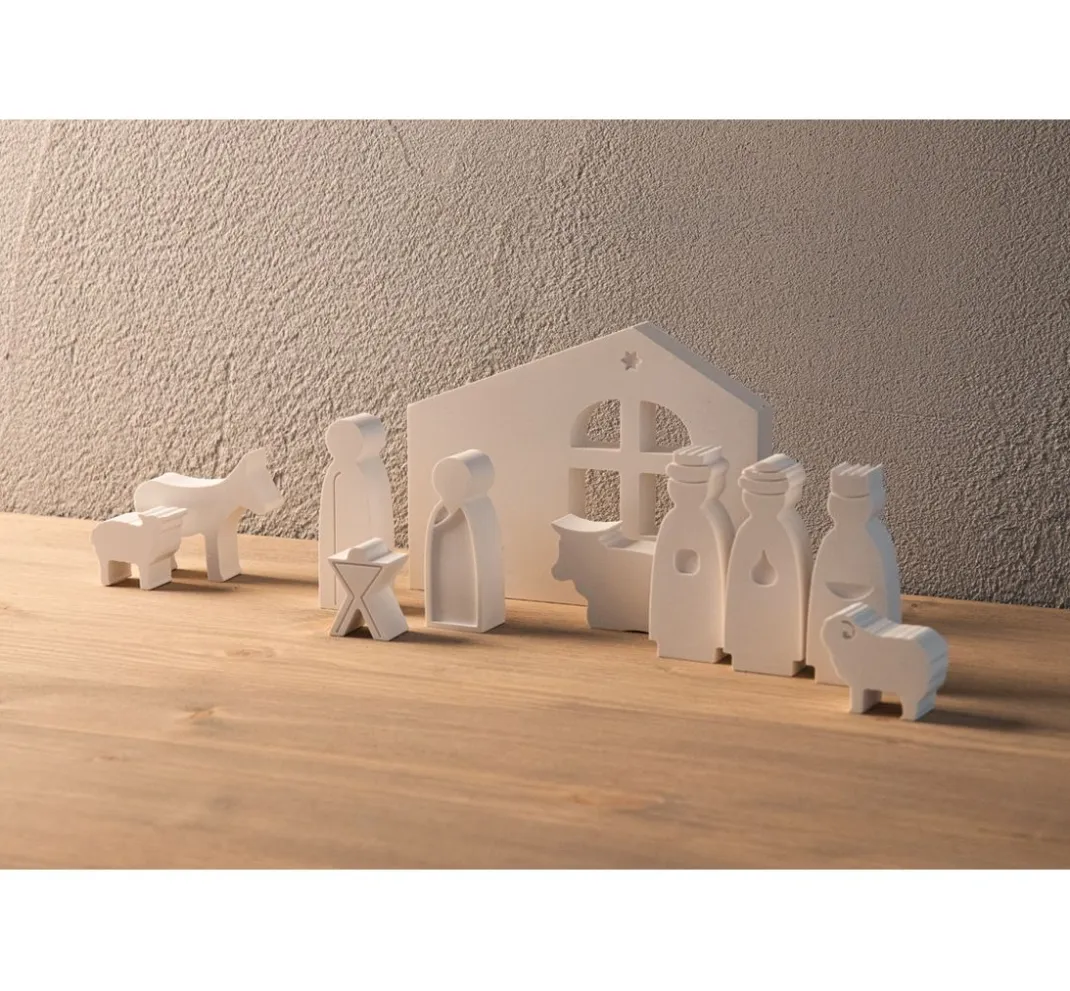 Rayher Gießformen>Silikon Gießform "Krippe"