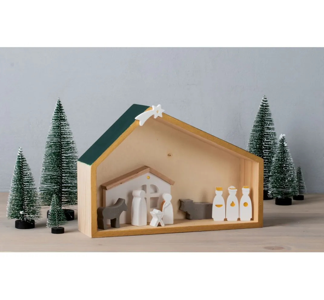 Rayher Figuren|Gießformen>Silikon Gießform "Mini Krippe"