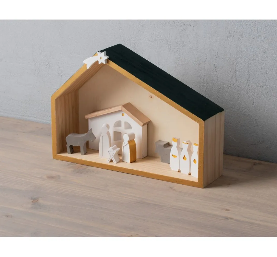 Rayher Figuren|Gießformen>Silikon Gießform "Mini Krippe"