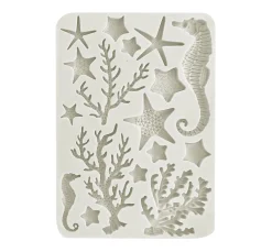 Stamperia Gießformen>Silikon Gießform "Sea Land - Corals"