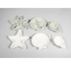 Rayher Gieß-Sets|Sets>Silikon Gießform "Seestern & Muscheln"