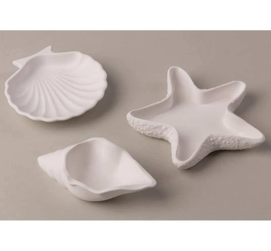 Rayher Gieß-Sets|Sets>Silikon Gießform "Seestern & Muscheln"