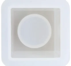 GLOREX Kerzen Gestalten|Gießformen>Silikon Gießform "Teelichtform eckig"