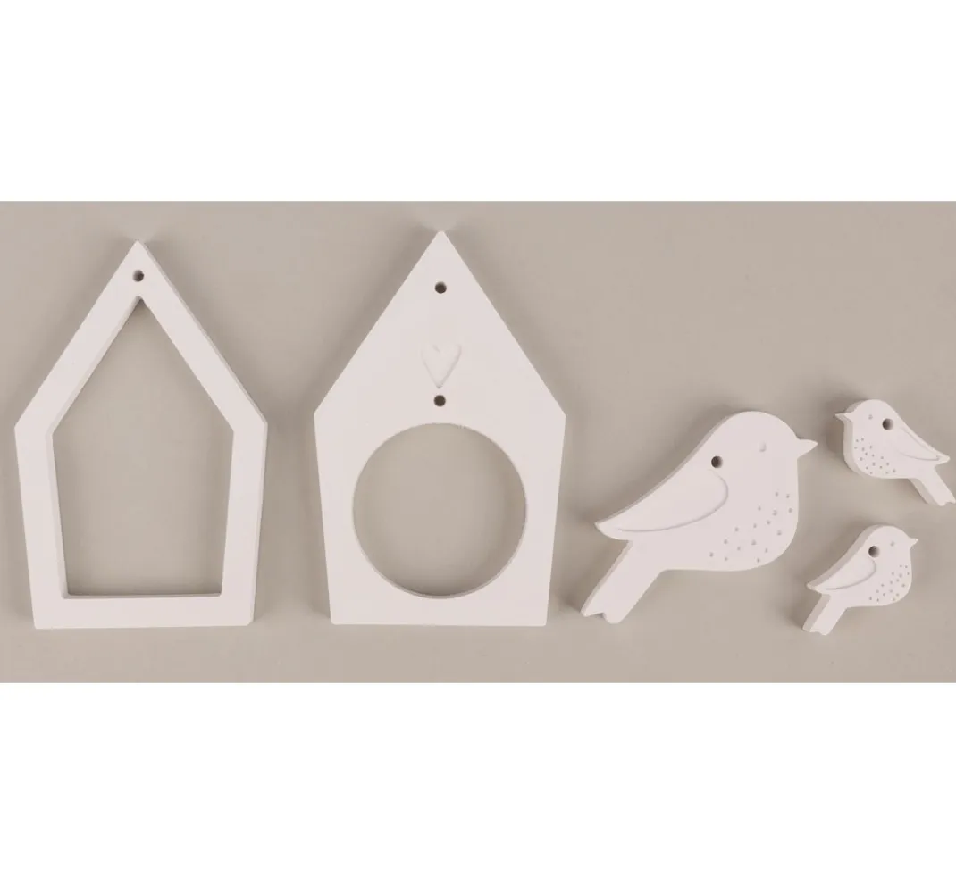 Rayher Seifen-Design|Gießformen>Silikon Gießform "Vogelhäuser & Vögel"