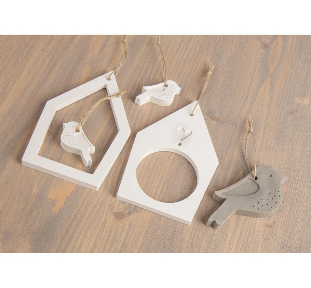 Rayher Seifen-Design|Gießformen>Silikon Gießform "Vogelhäuser & Vögel"