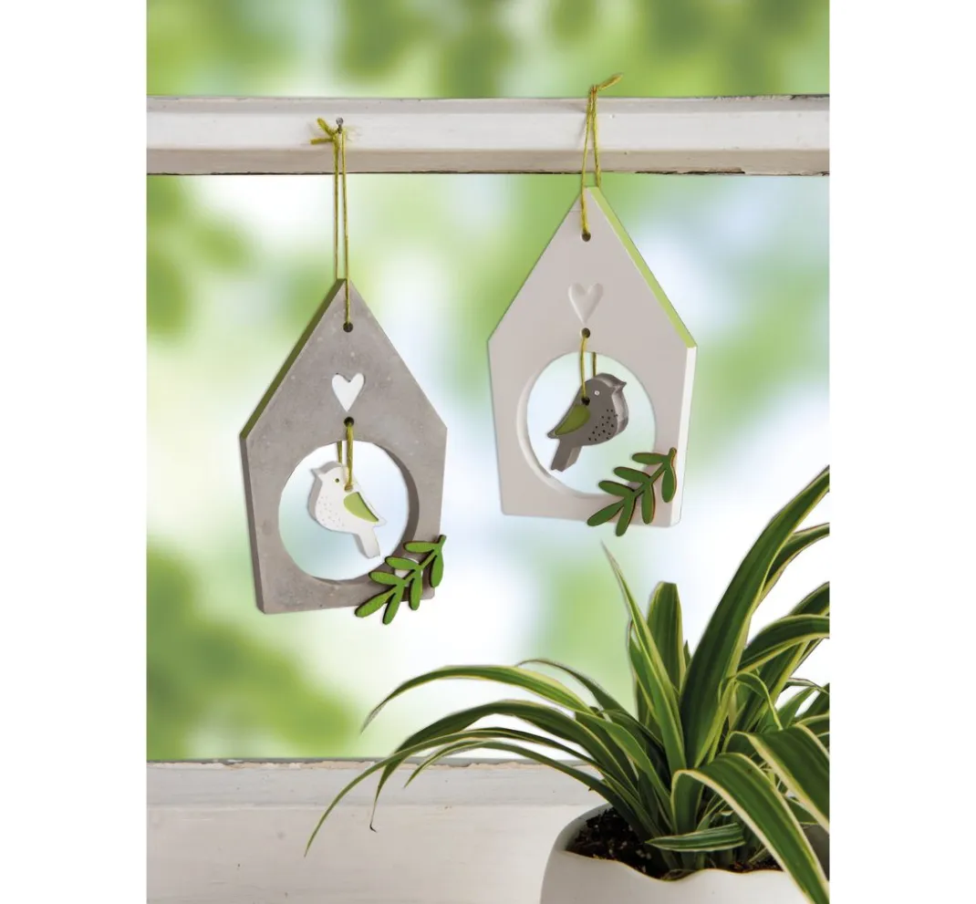Rayher Seifen-Design|Gießformen>Silikon Gießform "Vogelhäuser & Vögel"