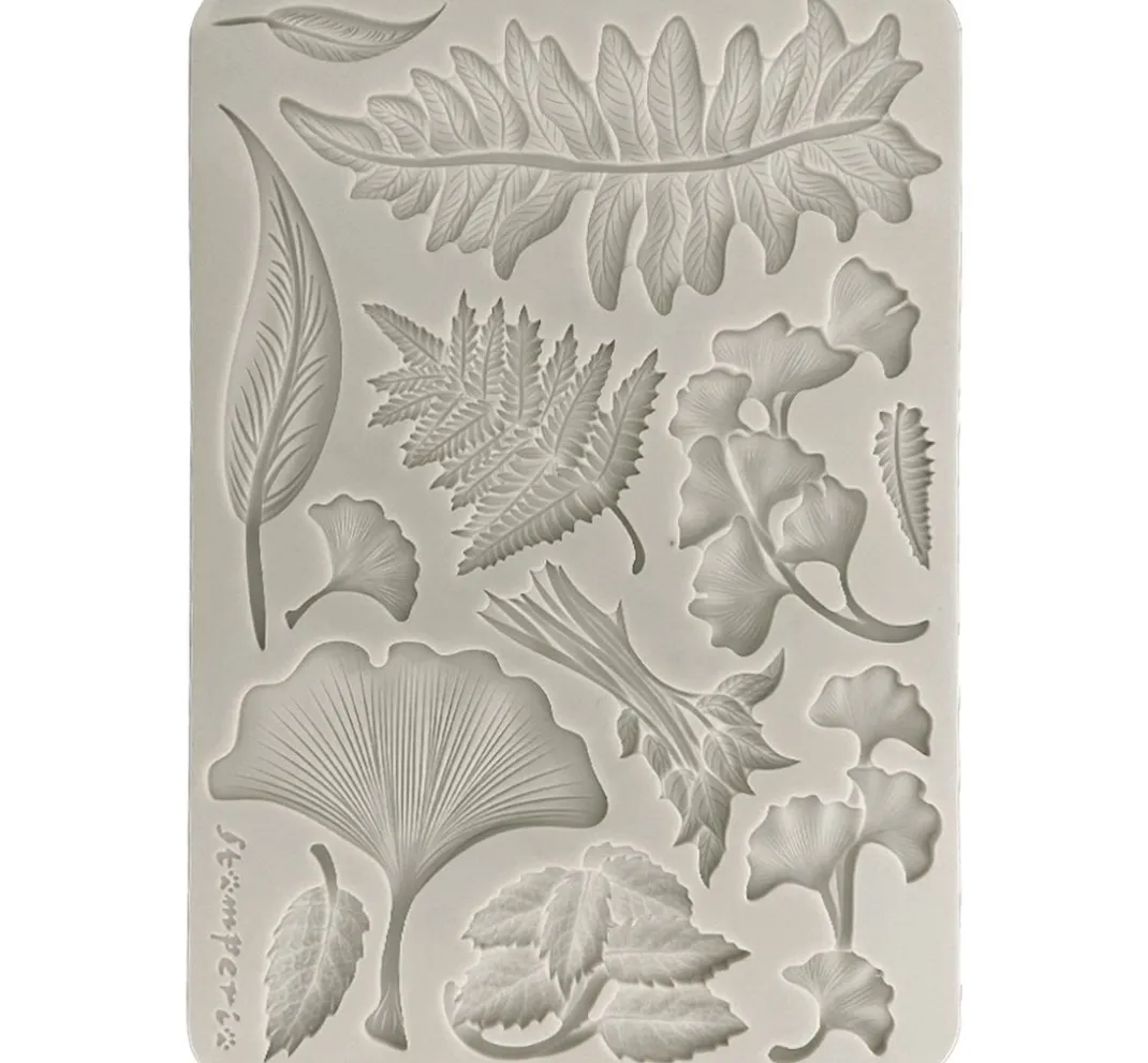 Stamperia Gießformen>Silikonform A5 "Herbarium Silvae - Botanical"