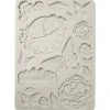 Stamperia Gießformen>Silikonform A5 "Quiet Days - Clock"