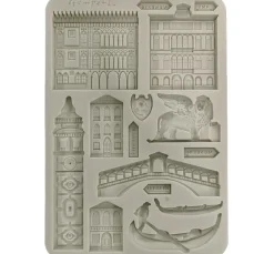 Stamperia Gießformen>Silikonform A5 "Venice", Monuments