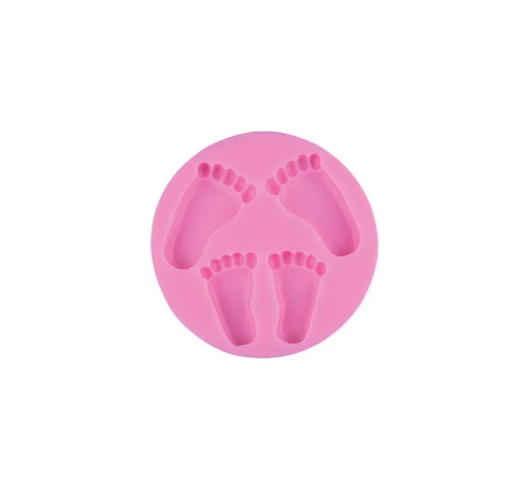 Kinder stafil Modellier-Werkzeuge|Modellieren>Silikonform "Füßchen"