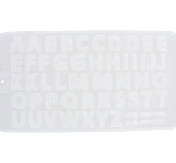 Cléopâtre Schmuck Gießen|Gießformen>Silikonform für Gießharz "Alphabet"