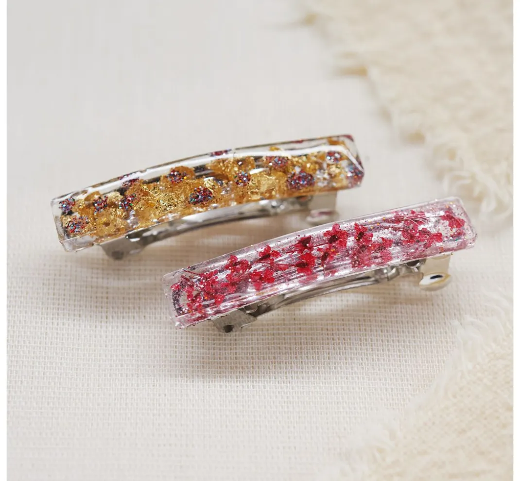 Rico Design Schmuck Gießen|Gießformen>Silikonform für Schmuck "Broschen und Haarspangen"