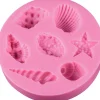 Kinder stafil Modellier-Werkzeuge|Modellieren>Silikonform "Meeresmuscheln"