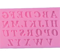 Kinder stafil Modellier-Werkzeuge|Modellieren>Silikonform "Mini Alphabet"