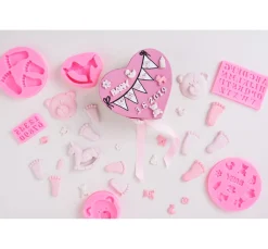 Kinder stafil Modellier-Werkzeuge|Modellieren>Silikonform "Mini Alphabet"