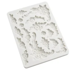 Stamperia Gießformen>Silikonform "Precious - Blumen Ornamente"