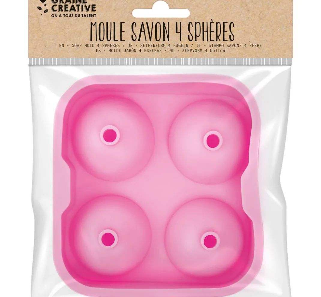 Graine Creative Seifen-Design|Gießformen>Silikonform "Seifenkugeln"