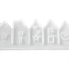 HobbyFun Gießformen>Silikon-Gießform "Häuserreihe", 5-fach