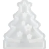 HobbyFun Gießformen>Silikon-Gießform "Tannenbaum" mit Steckkante