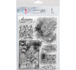 Ciao Bella Stempel & Zubehör|Kartengestaltung>Silikonstempel "Elegance of Blue"