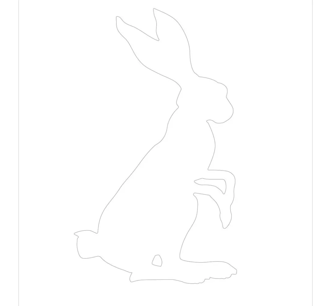 Sizzix Stanz- & Prägemaschinen|Schablonen>Bigz Stanzschablone "Mr. Rabbit by Tim Holtz"