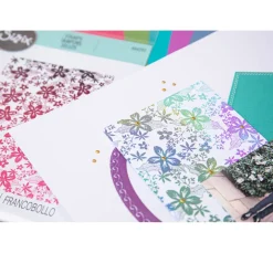 Sizzix Stempel & Zubehör|Scrapbooking>Clear Stamp "Petals by Stacey Park"