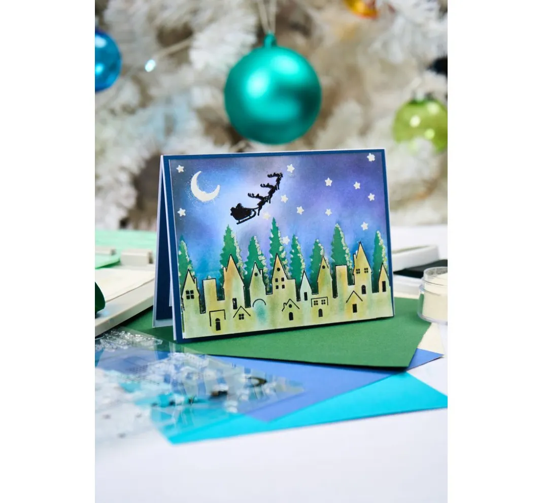 Sizzix Stempel & Zubehör|Kartengestaltung>Clear Stamp Set "Cosmopolitan - The View by Stacey Park"
