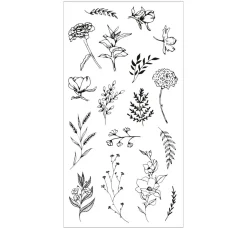 Sizzix Stempel & Zubehör|Kartengestaltung>Clear Stamps Set "Garden Botanicals"