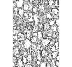 Sizzix Stanz- & Prägemaschinen|Schablonen>3D-Prägeschablone "Mini Cobblestone by Tim Holtz"