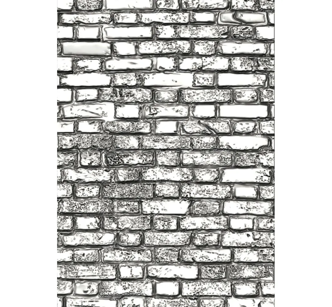 Sizzix Stanz- & Prägemaschinen|Kartengestaltung>3D-Prägeschablone "Mini Brickwork by Tim Holtz"