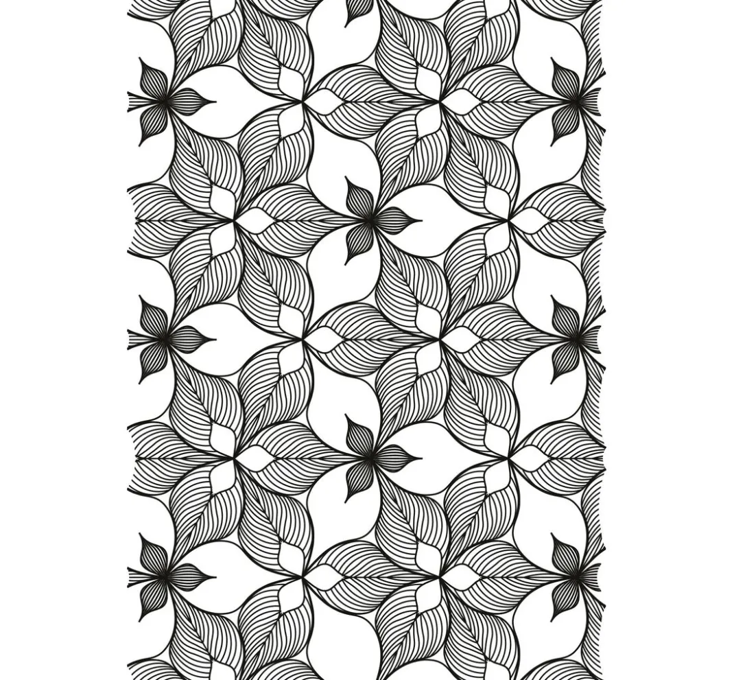 Sizzix Stanz- & Prägemaschinen|Schablonen>3D-Prägeschablone "Organic Petals"