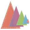 Sizzix Stanz- & Prägemaschinen|Schablonen>Framelits Stanzschablone "Triangles by Stacey Park"