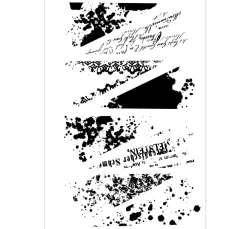 Sizzix Stanz- & Prägemaschinen|Stempel & Zubehör>Framelits Stanzschablone und Clear Stamps by 49 and Market