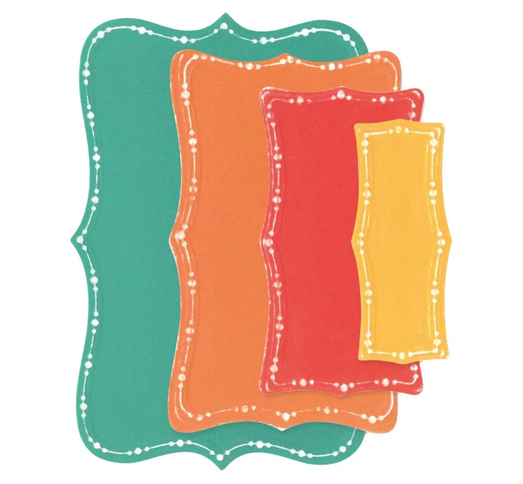 Sizzix Stanz- & Prägemaschinen>Framelits Stanzschablone "Top Note by Stacey Park"
