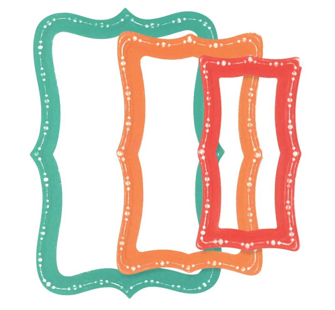 Sizzix Stanz- & Prägemaschinen>Framelits Stanzschablone "Top Note by Stacey Park"