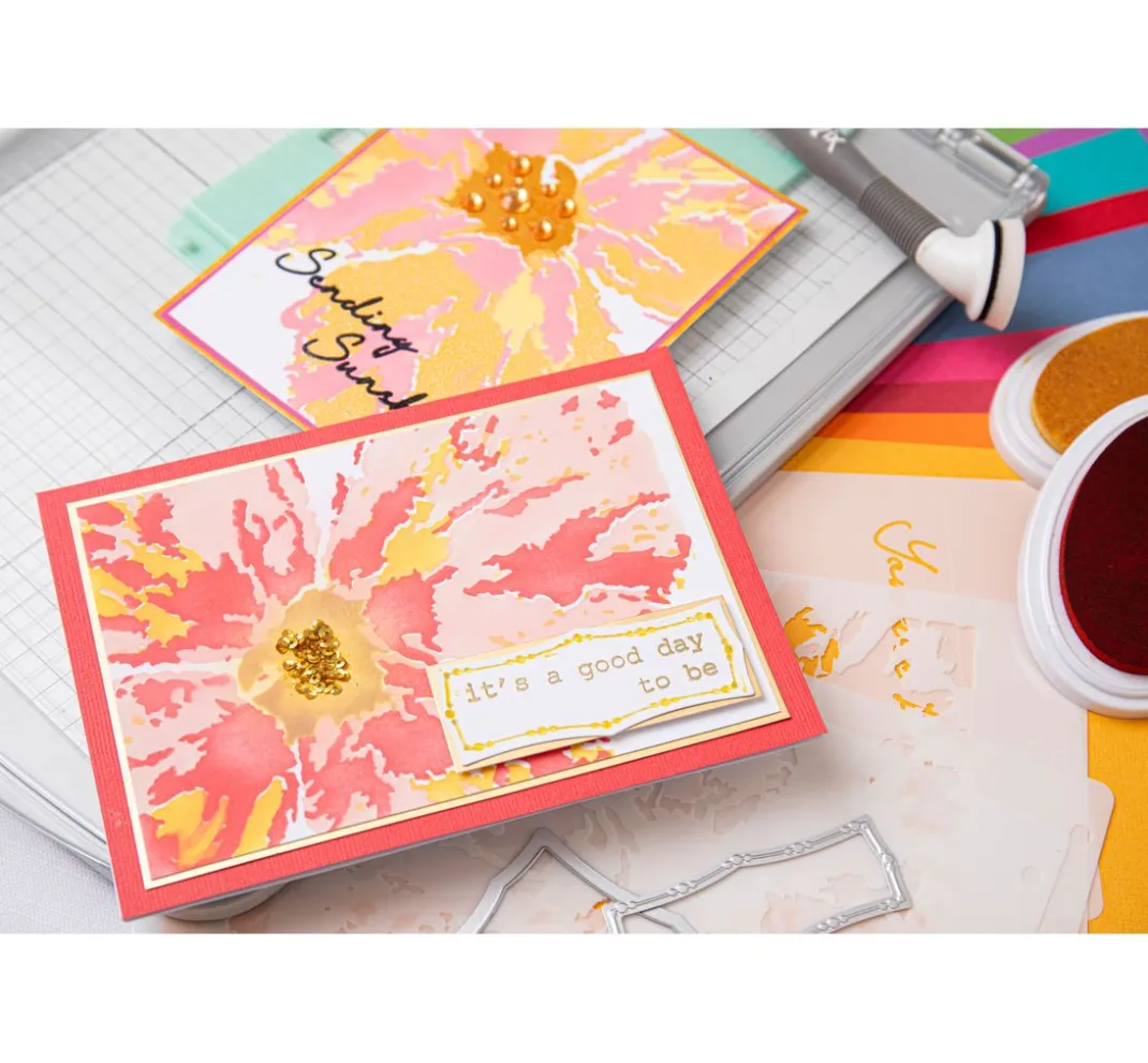 Sizzix Stanz- & Prägemaschinen>Framelits Stanzschablone "Top Note by Stacey Park"