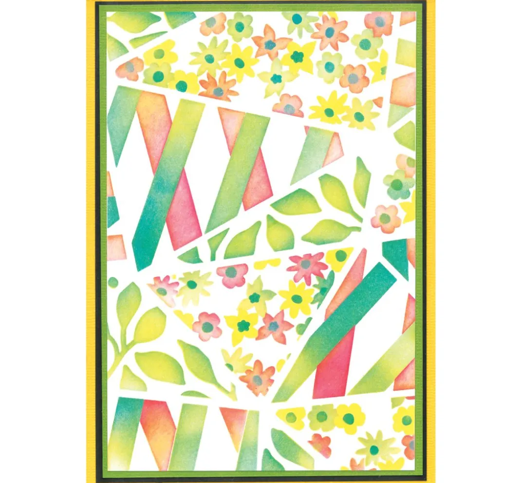 Sizzix Schablonieren|Malschablonen>Layered Stencils by Stacey Park