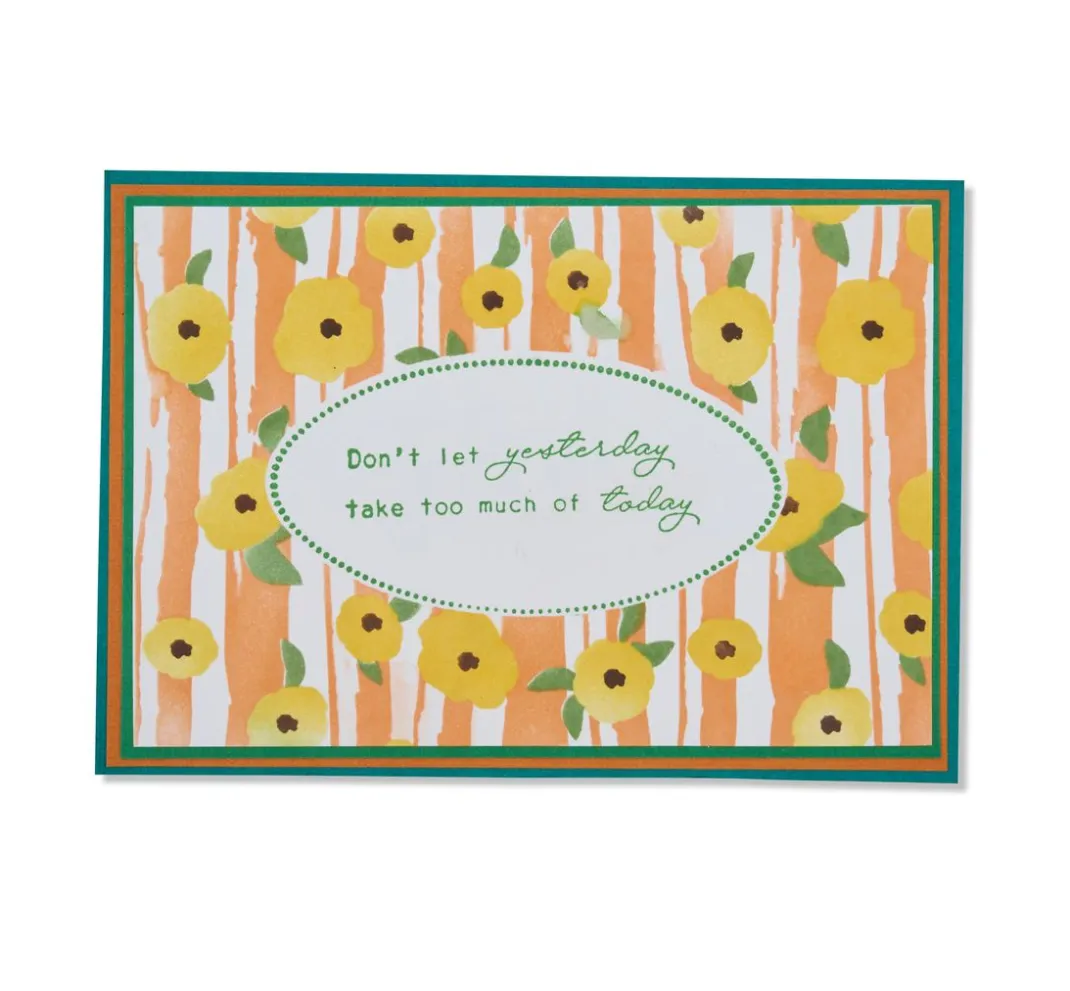 Sizzix Schablonieren|Malschablonen>Layered Stencils by Stacey Park