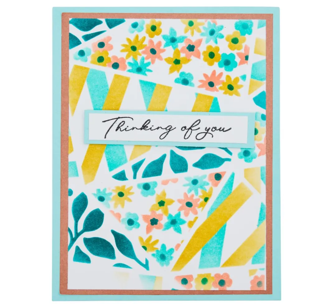 Sizzix Schablonieren|Malschablonen>Layered Stencils by Stacey Park