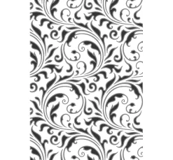 Sizzix Stanz- & Prägemaschinen|Schablonen>Multi-Level-Prägeschablone "Vault Flourish by Tim Holtz"