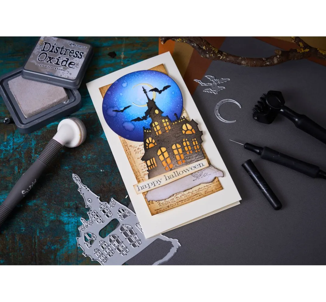 Sizzix Stanz- & Prägemaschinen|Schablonen>Thinlits Stanzschablone by Tim Holtz