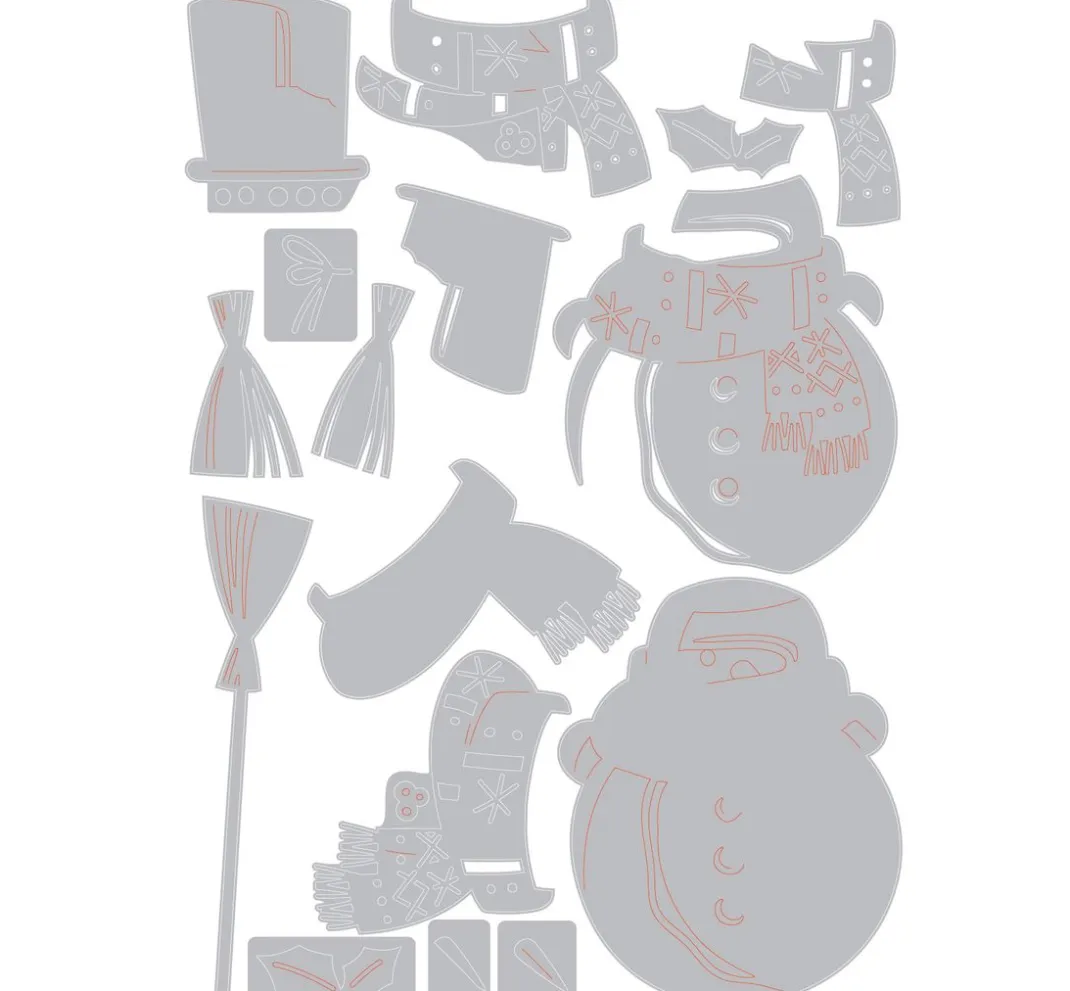 Sizzix Stanz- & Prägemaschinen|Scrapbooking>Thinlits Stanzschablone "Winston Colorize by Tim Holtz"