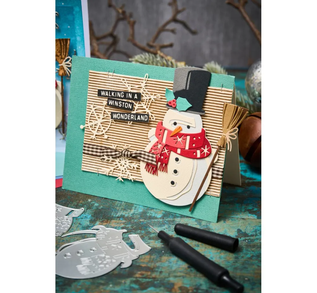 Sizzix Stanz- & Prägemaschinen|Scrapbooking>Thinlits Stanzschablone "Winston Colorize by Tim Holtz"