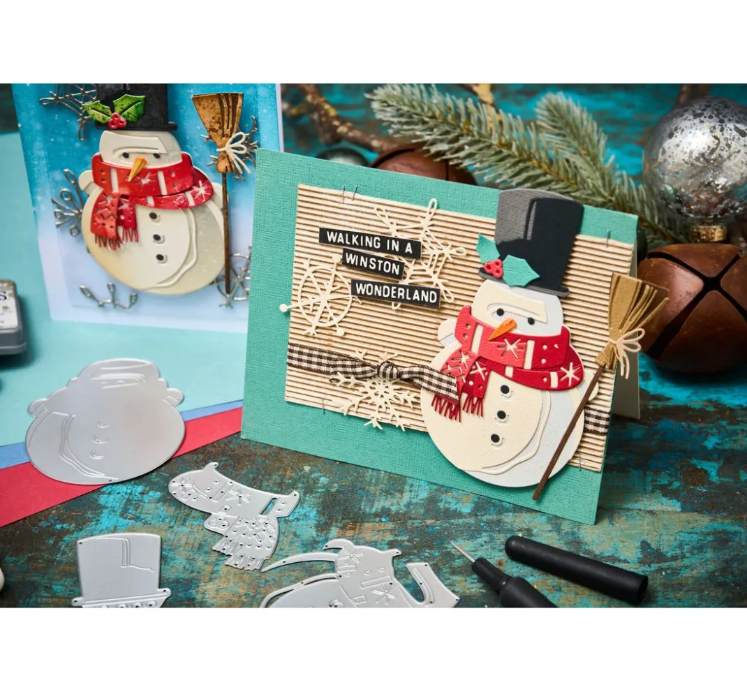 Sizzix Stanz- & Prägemaschinen|Scrapbooking>Thinlits Stanzschablone "Winston Colorize by Tim Holtz"