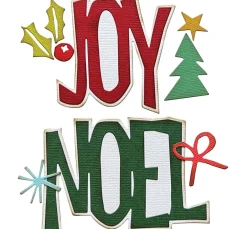Sizzix Stanz- & Prägemaschinen|Scrapbooking>Thinlits Stanzschablone "Big Tidings by Tim Holtz"