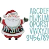 Sizzix Stanz- & Prägemaschinen|Scrapbooking>Thinlits Stanzschablone "Santa Greetings Colorize by Tim Holtz"
